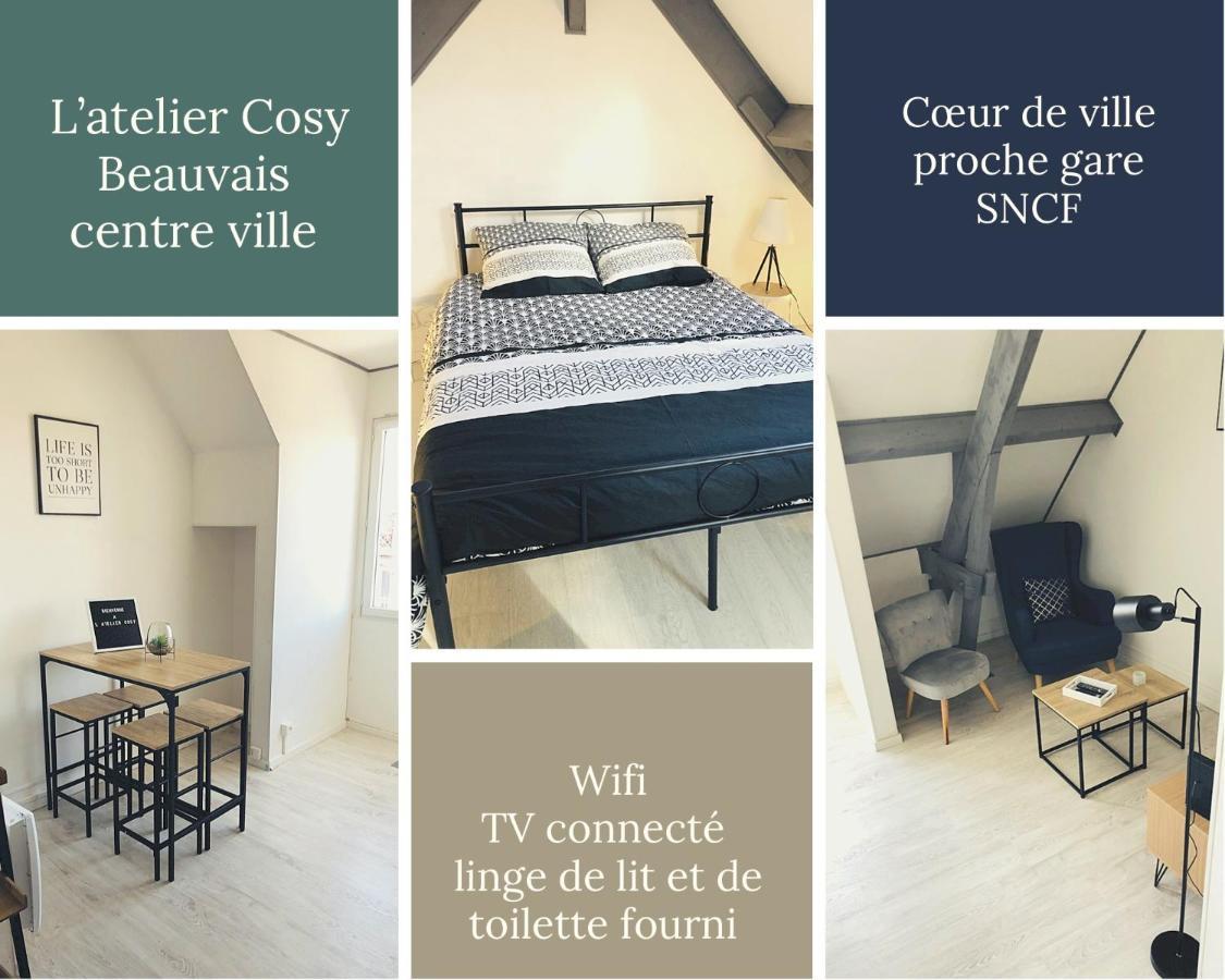 Ferienwohnung L'Atelier Cosy Beauvais Exterior foto